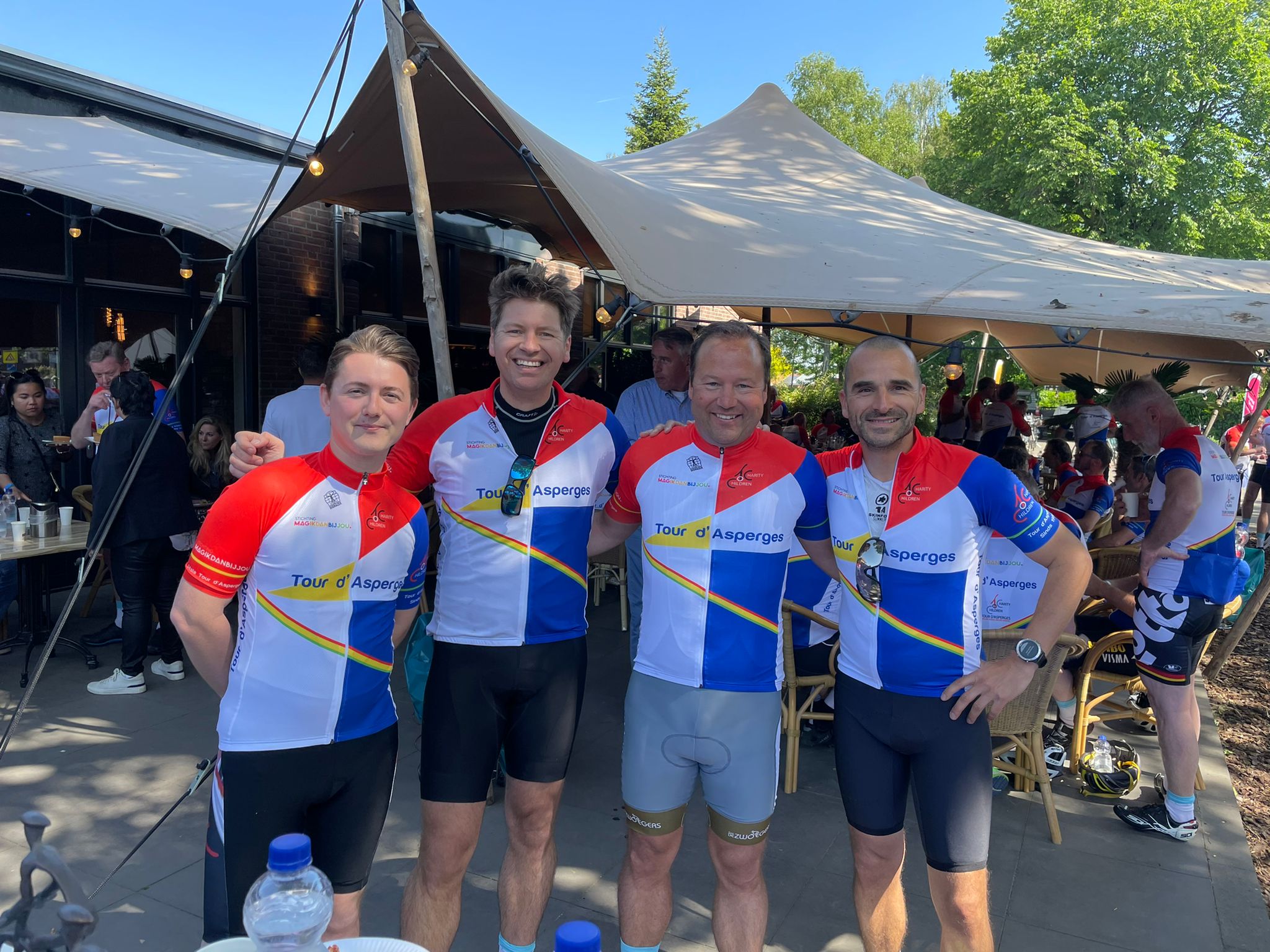 Team TIM op de fiets