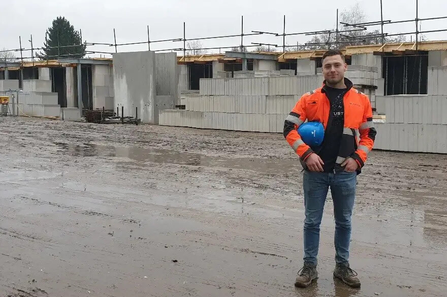 Uitvoerder op de bouw